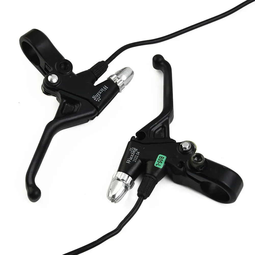 1 Pair 49PDD Electric Bike Mechanical Brake Lever Short Lever Cutout Wuxing Cycling Handle Ebike Accessories