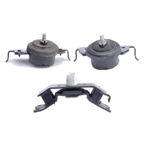 100% New Engine Motor Mount 3Pc Kit 4 Wheel Drive for Toyota Tundra 4.7L 07-09