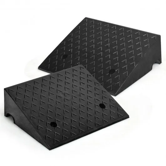 2 PCS 6" Rubber Car Curb Ramps