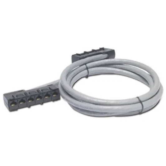 27Ft Data Distribution Cable,Cat5E Utp Cmr 6Xrj-45 To 6Xrj-45