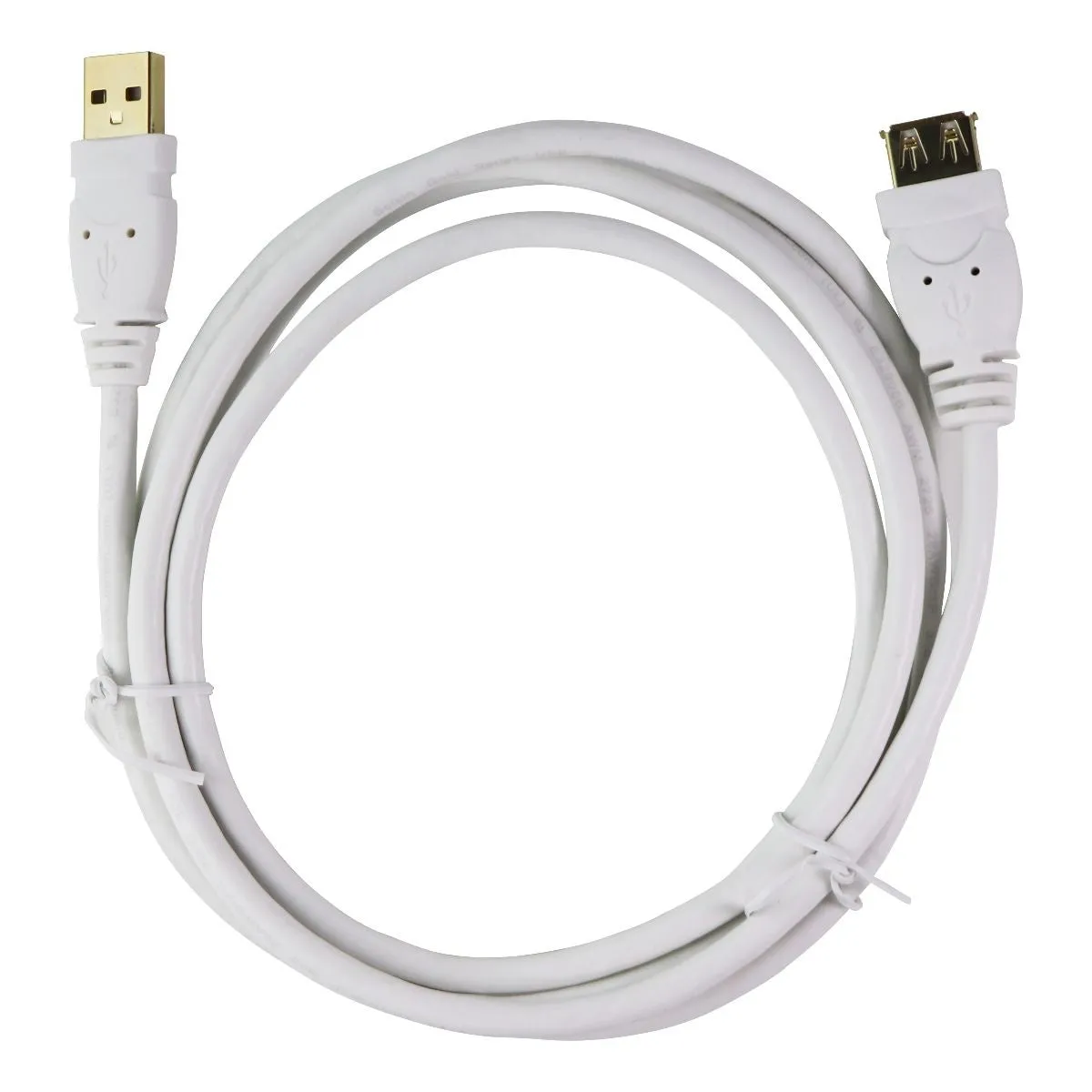 2x Belkin (HA154ZM/A) Extension Data Cables for USB Devices - White