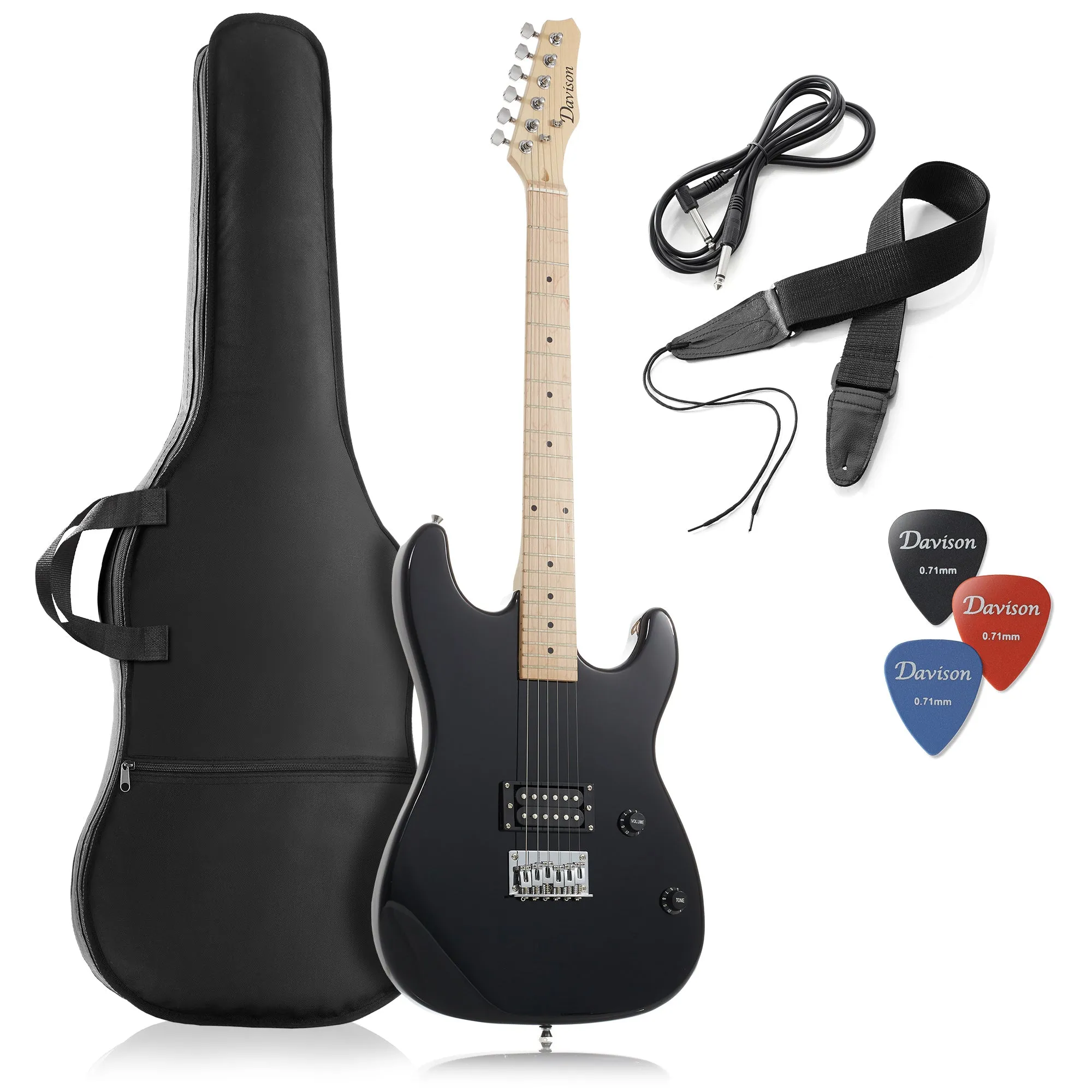 39" Full Size Electric Guitar - Right Handed Beginner Kit