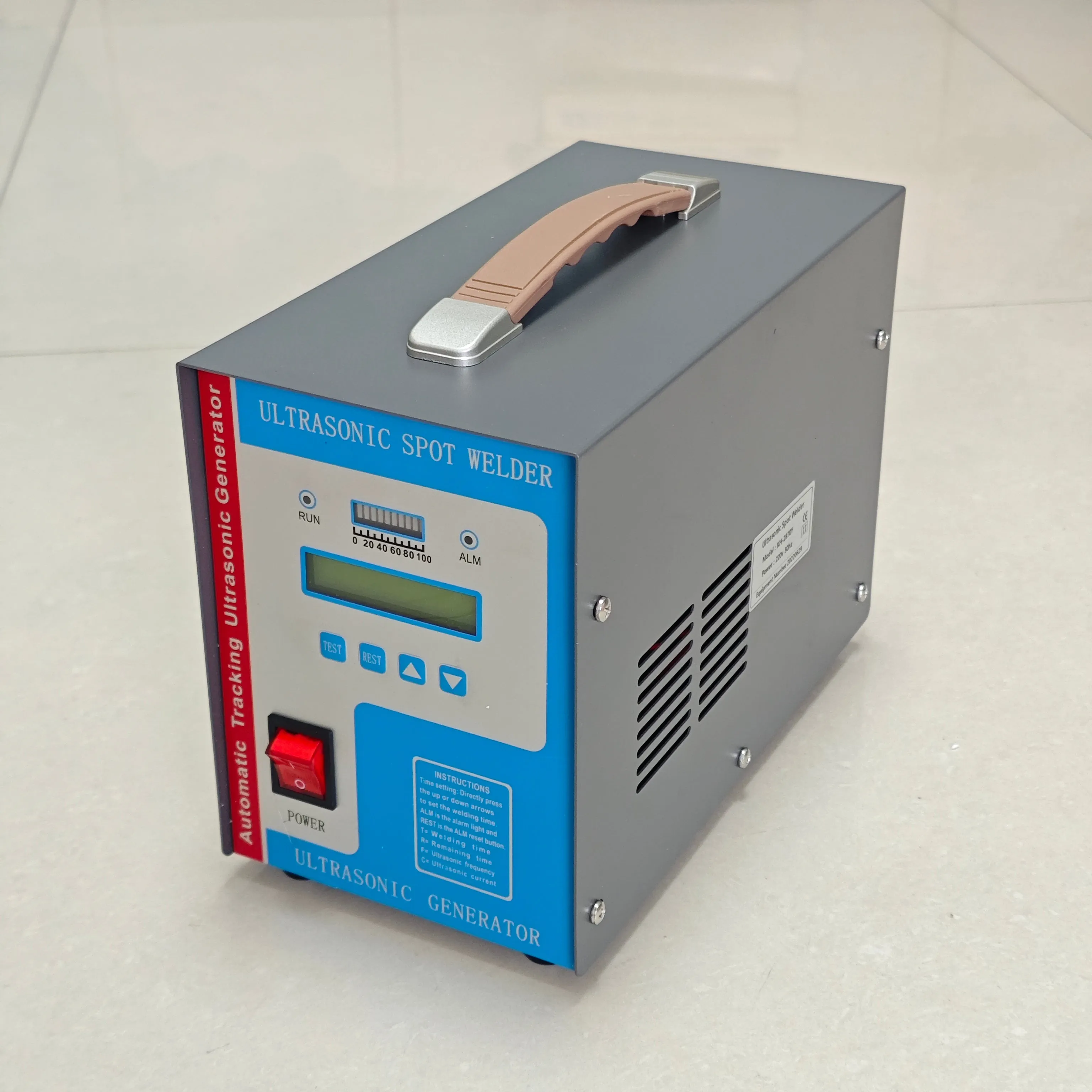 700W Ultrasonic Plastic Welding Machine Plastic Spot Welder AC 110V/220V Ultrasonic Welding Equipment Mash Welder Tools