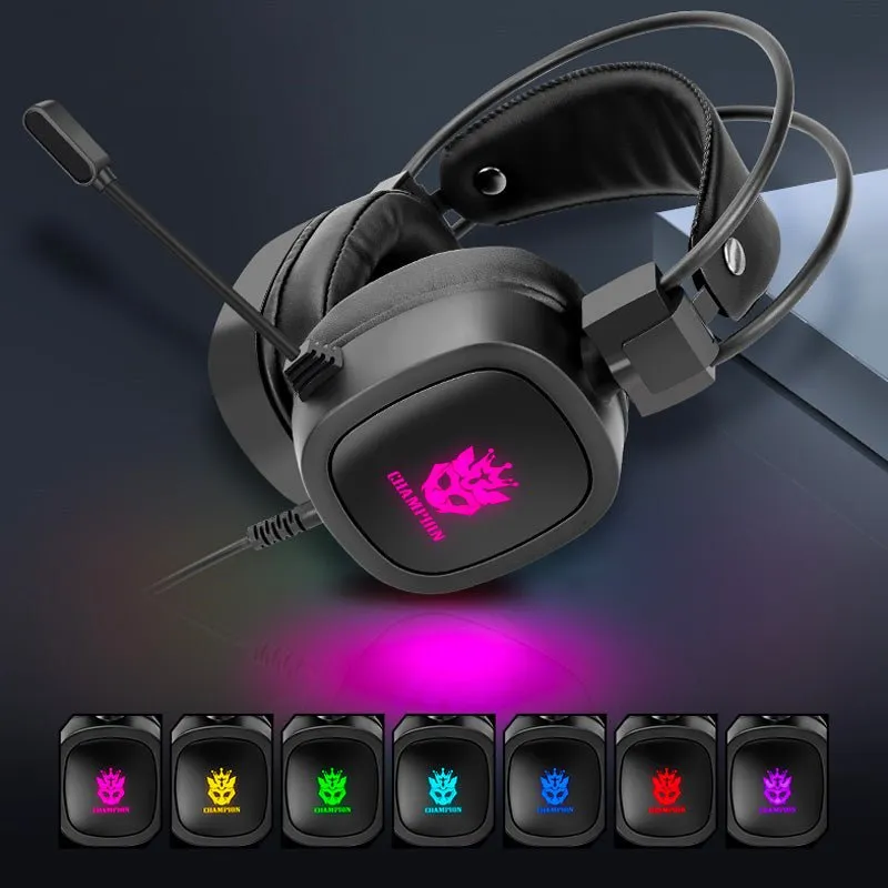 7.1 USB Gaming Headset with LED Microphone