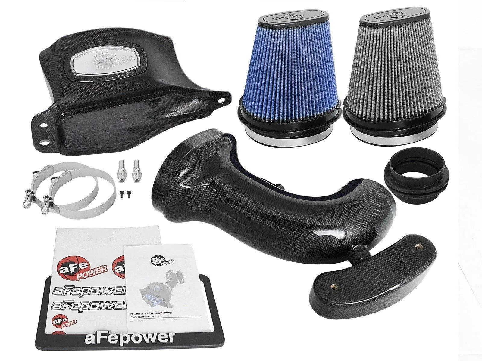 aFe Power Momentum Carbon Fiber Air Intake | 2014-2017 CheVRolet Corvette 6.2L (52-74201-C)