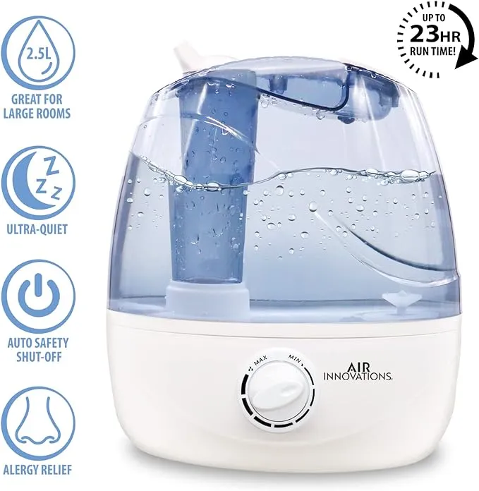 Air Innovations AI-103 Ultrasonic Bedroom Humidifier