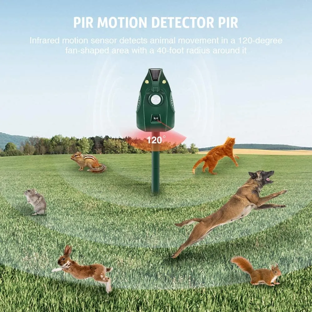 Animal Deterrent Devices, Ultrasonic Pest Repeller.