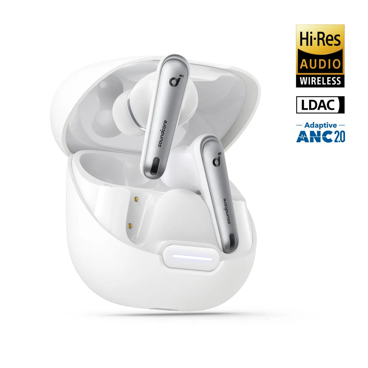 Anker Liberty 4 NC Headset Wireless In-ear Calls/Music USB Type-C Bluetooth White