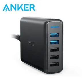 Anker PowerPort Speed 5 Ports 63W With Dual Quick Charge 3.0 Charging Station