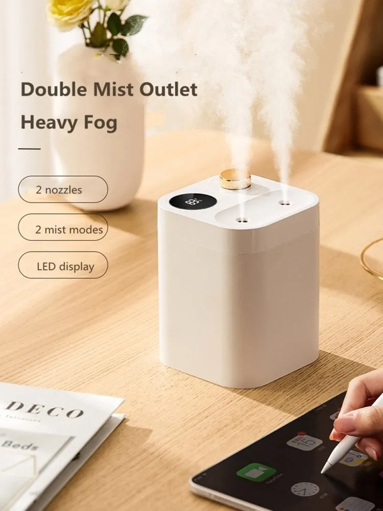 Aromatherapy Ultrasonic Mist Humidifier & Diffuser