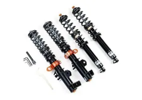 AST Suspension 5100 Series 1-Way Coilovers (Divorced Rear - Front and Rear Top Mounts Not Included) ACU-B1502S - 1986-1990 BMW M3 2.3 (E30)