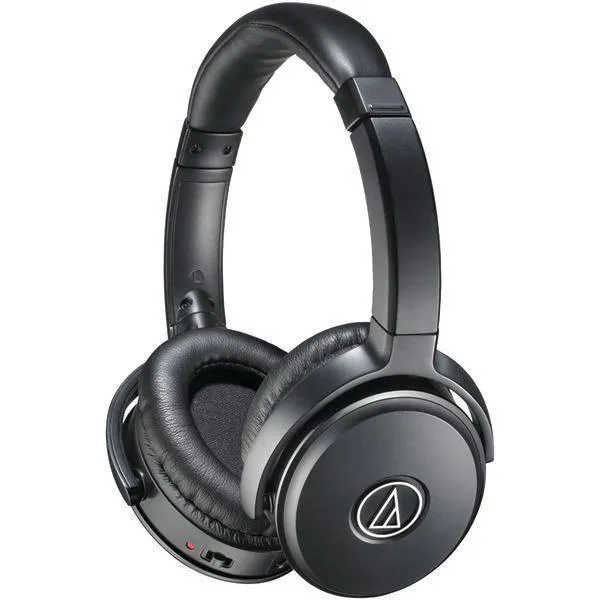 Audio-Technica ATH-ANC50iS QuietPoint ATH-ANC50iS Active Noise-Canceling Headphones with Microphone