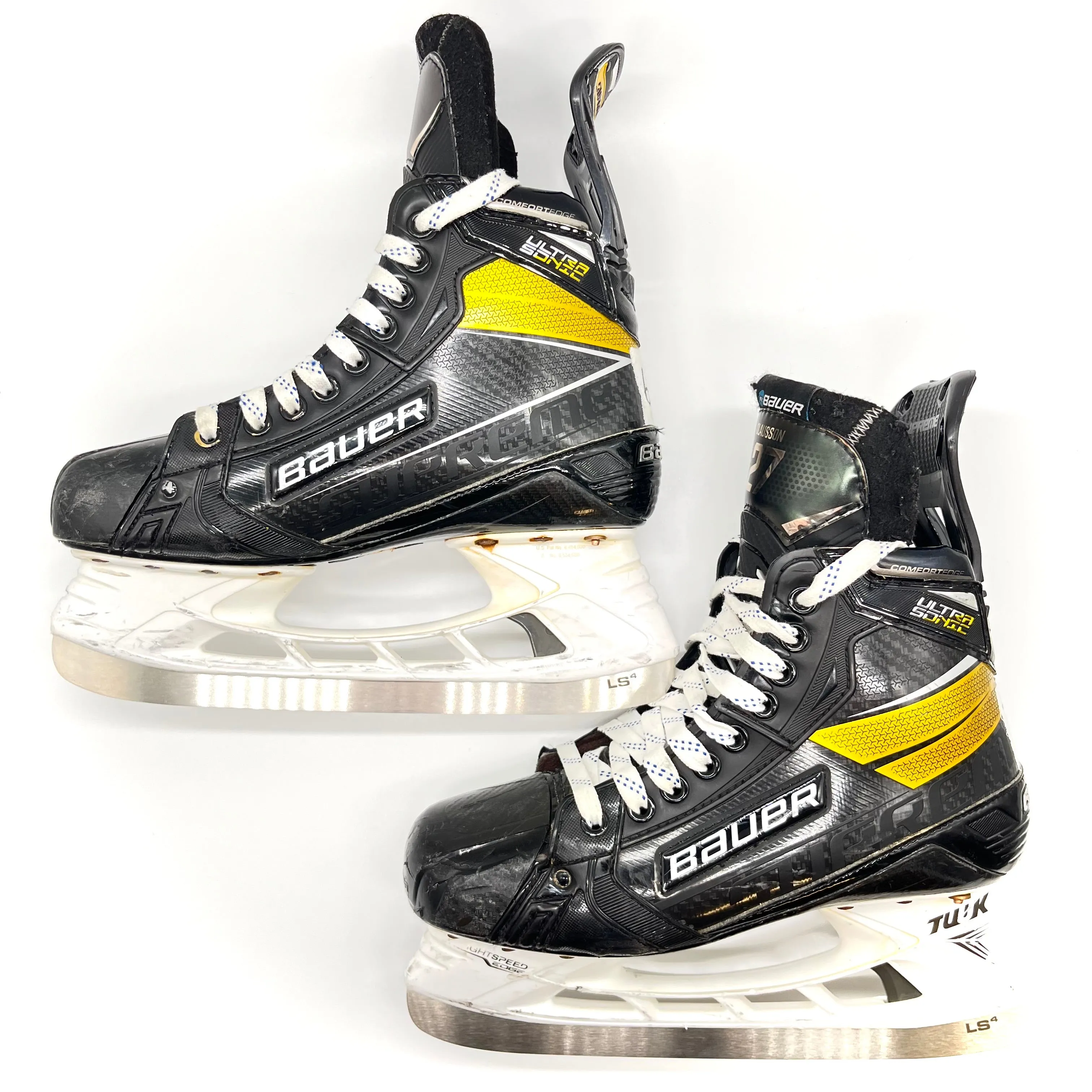 Bauer Supreme Ultrasonic - Used Pro Stock Hockey Skates - Size 7EE/6.75EE