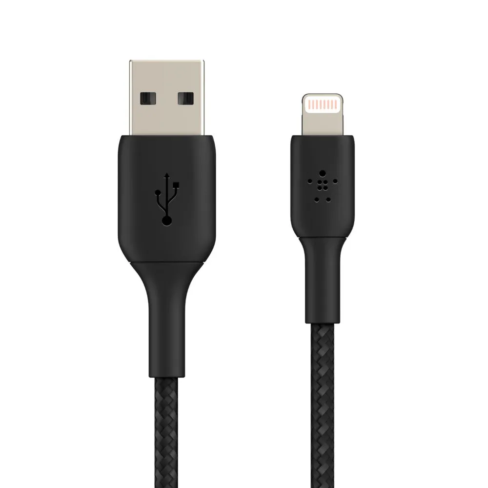 Belkin BOOST CHARGE Braided Lightning to USB-A Cable