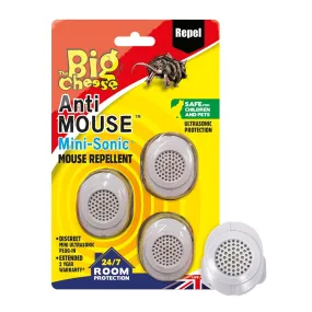 Big Cheese Anti Mouse Mini Sonic Mouse Repellents 3 pack