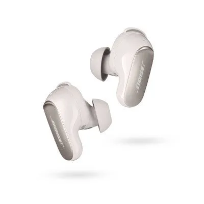 Bose QuietComfort Ultra Noise Cancelling Bluetooth Wireless Earbuds - White