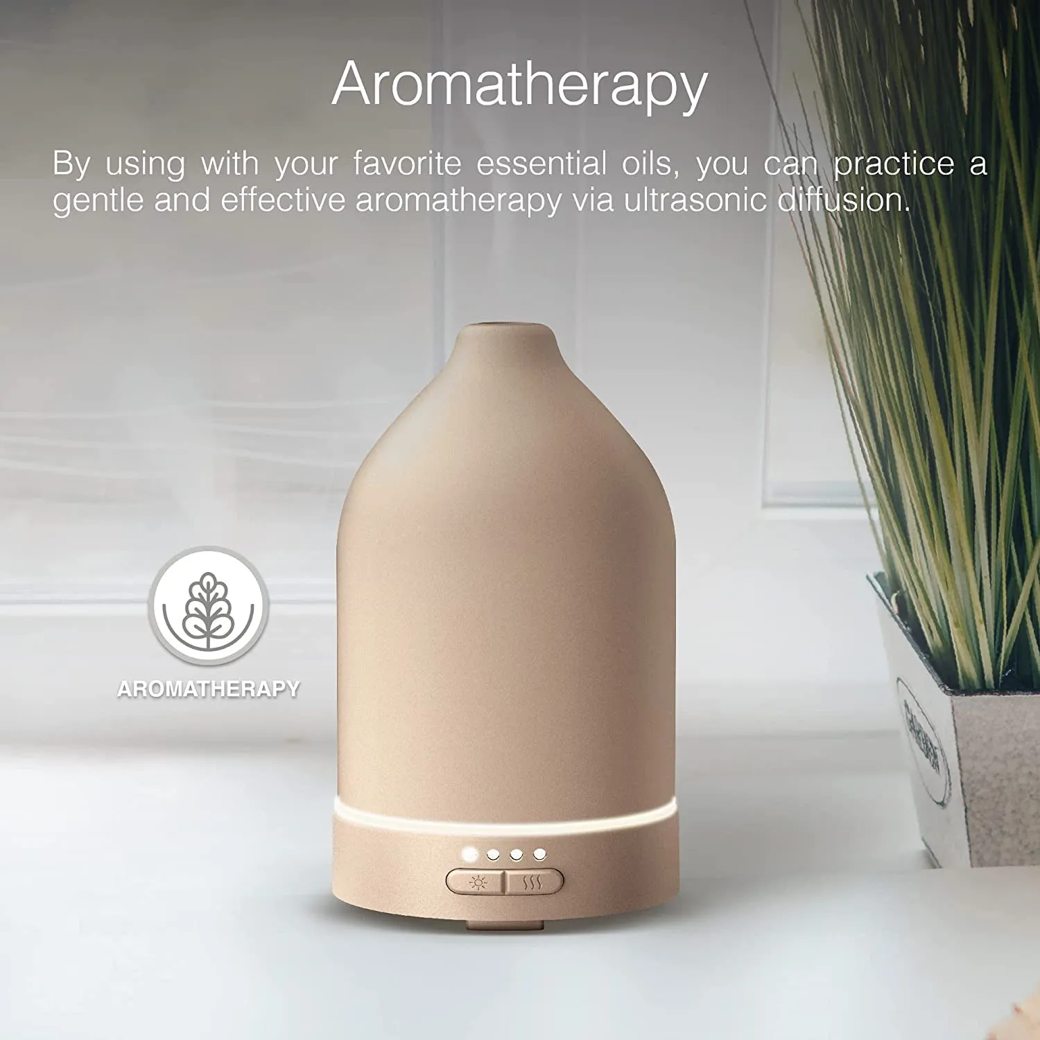 Brookstone Essential Oil Ceramic Diffuser