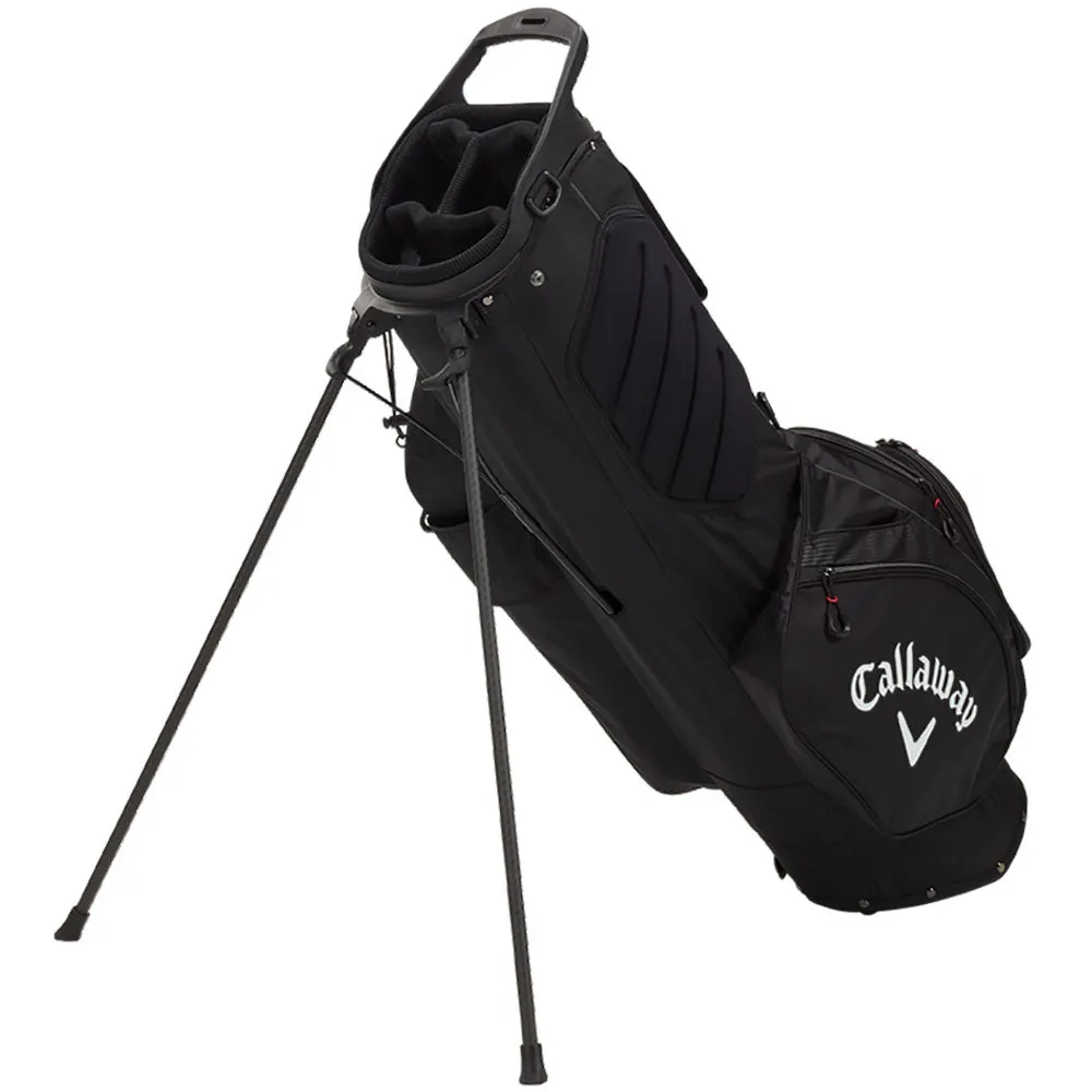 Callaway Hyper Lite Zero Double Strap Stand Bag - Black/White/Charcoal