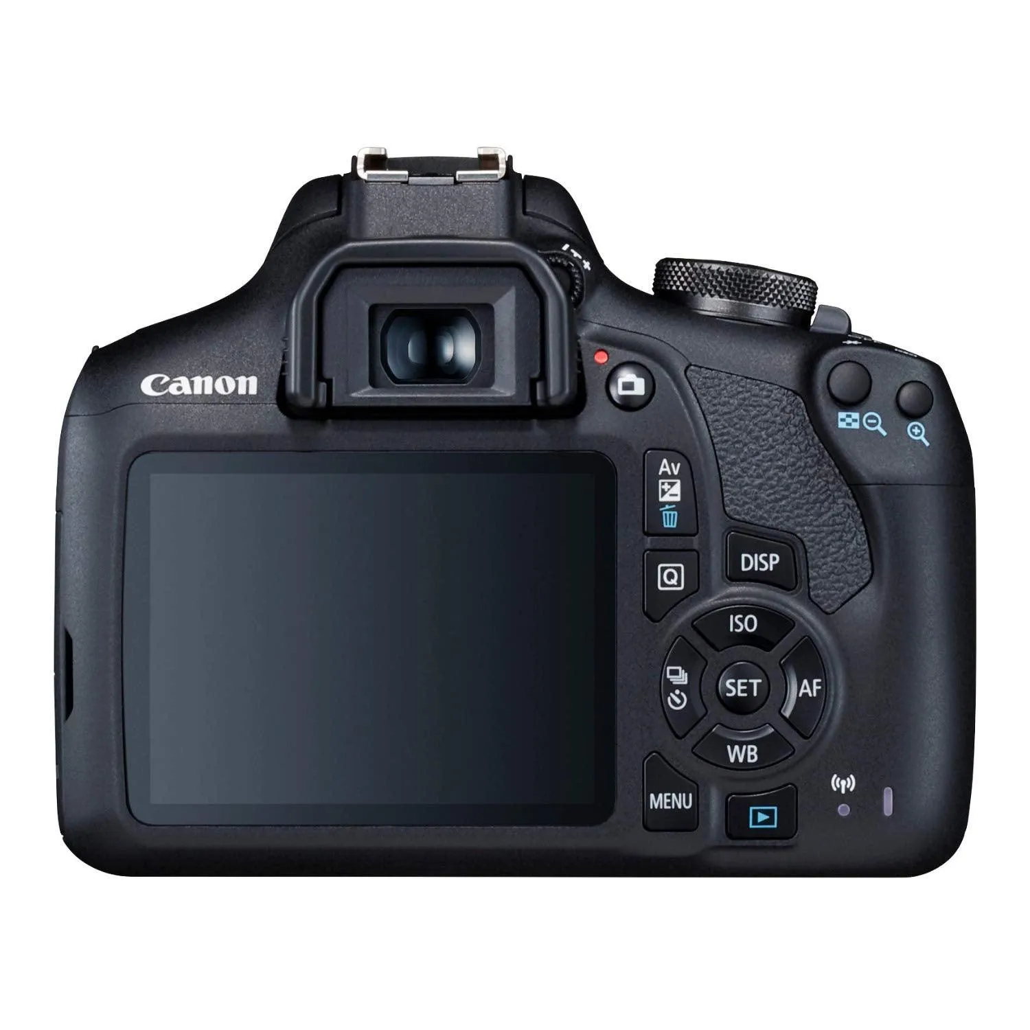 Canon EOS Rebel T7 EF-S DSLR Camera with 18-55mm Lens.