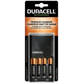 CEF27 Duracell-i4000 CHARGER,1-2.5 hrs. Charge,2 AA and 2 AAA