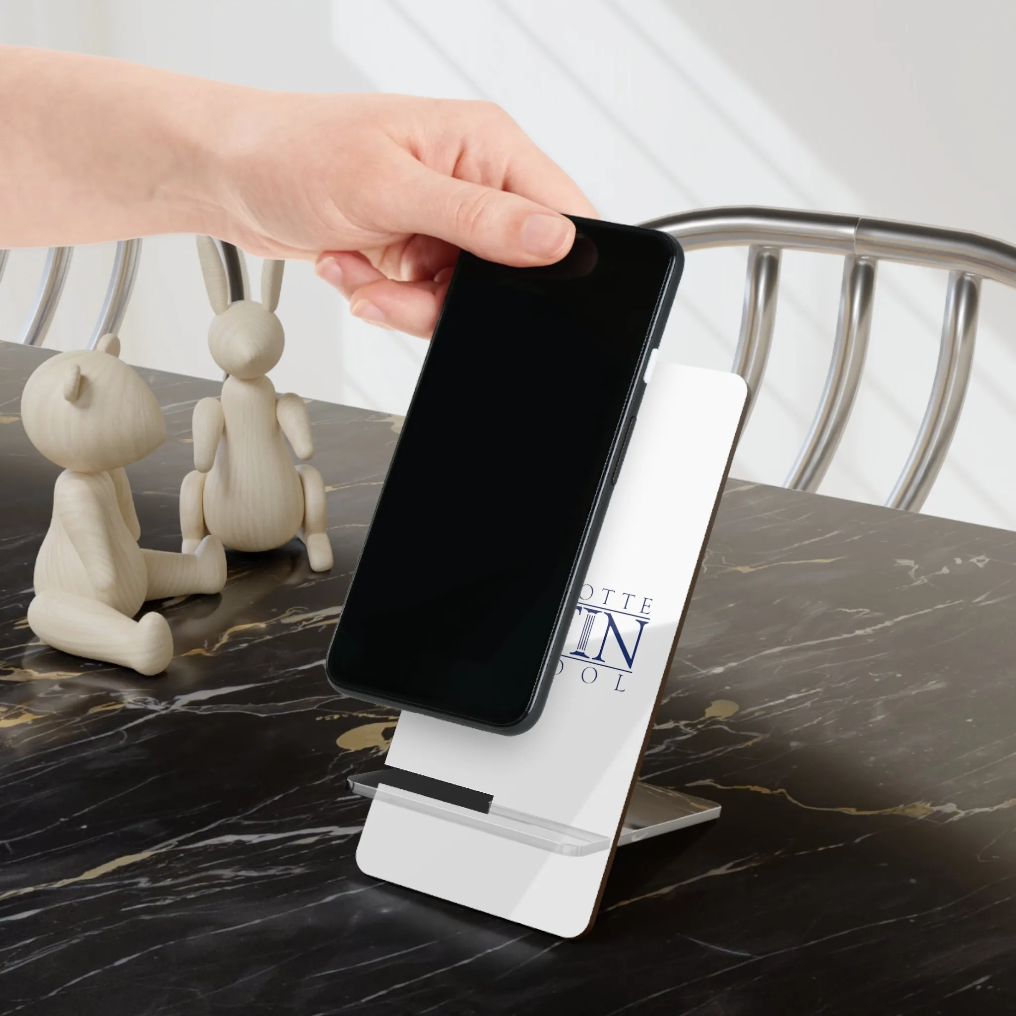 Charlotte Latin Mobile Display Stand for Smartphones