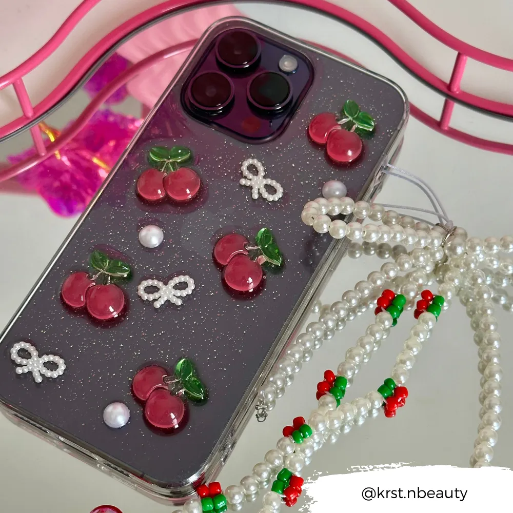 Cherries & Bows Phone Case