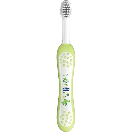 Chicco My First Tooth Brush - Green