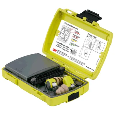 Clearance..20% OFF..3M PELTOR LEP-100C Yellow Replacement Charging Case. Each