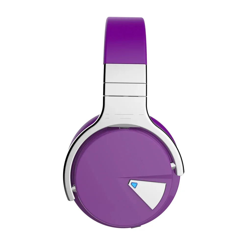 COWIN e7anc Bluetooth Noise-Canceling Over-Ear Headphones, Purple