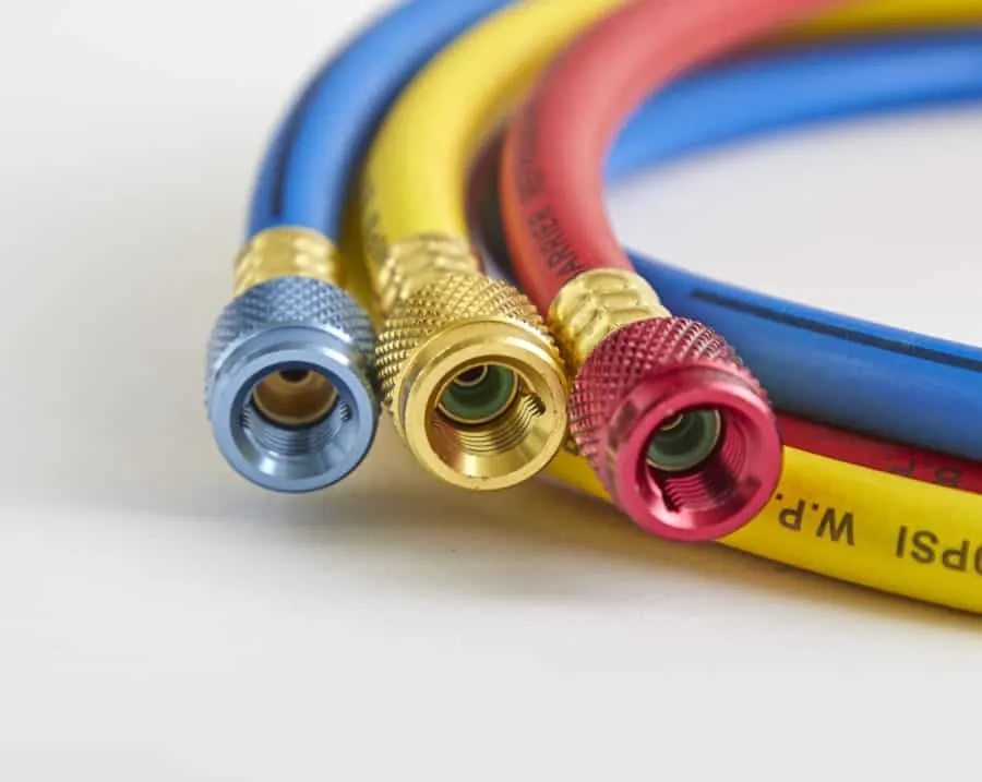 CPS Products HP5NG Premium Refrigerant Charging Hoses with SafeMate™ Valves