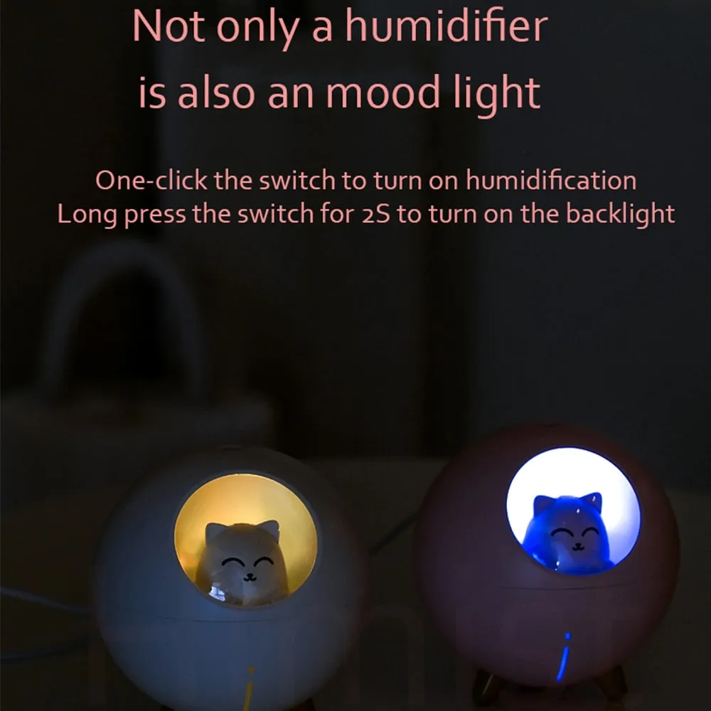 Cute USB desk humidifier