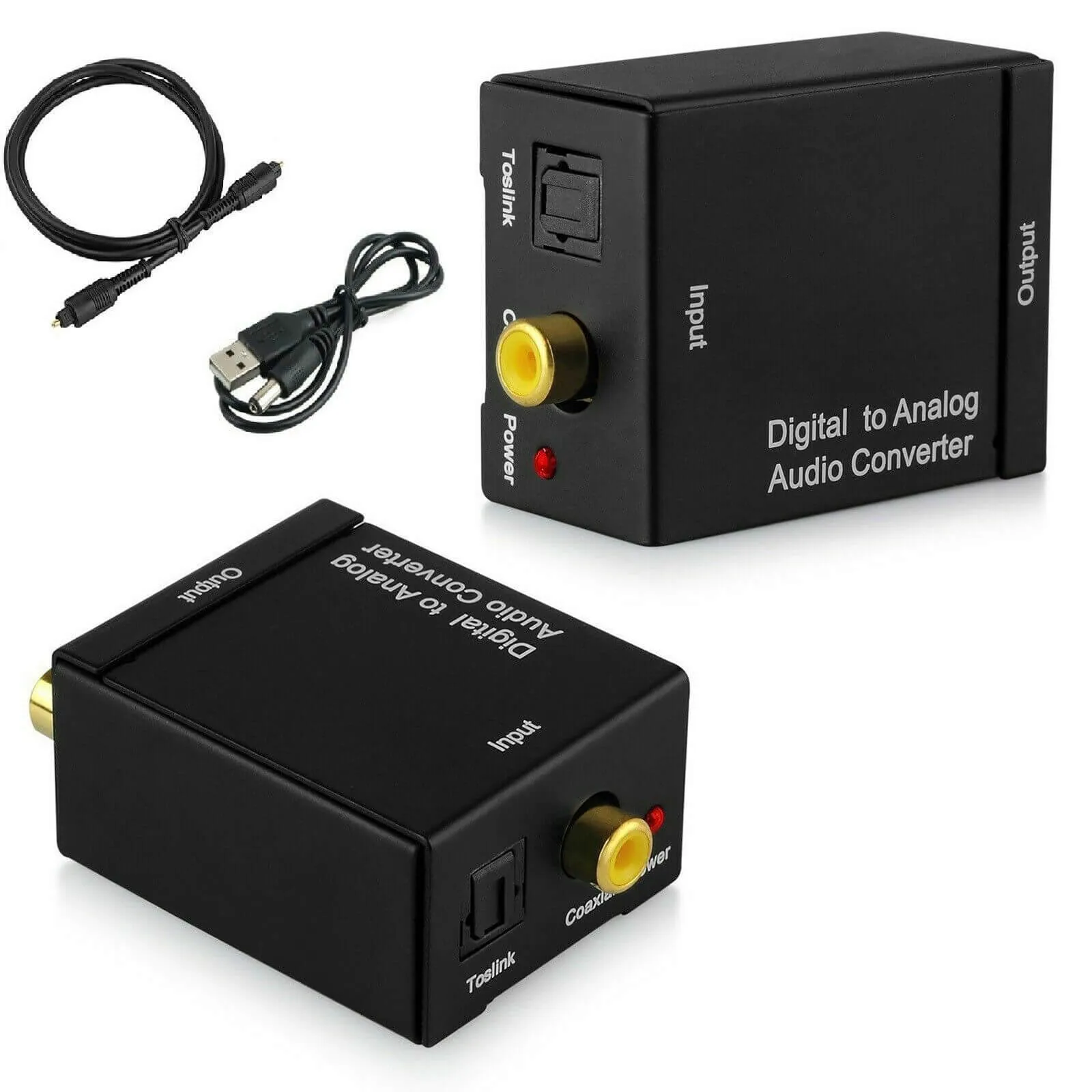 Digital Optical Toslink to RCA Audio Converter