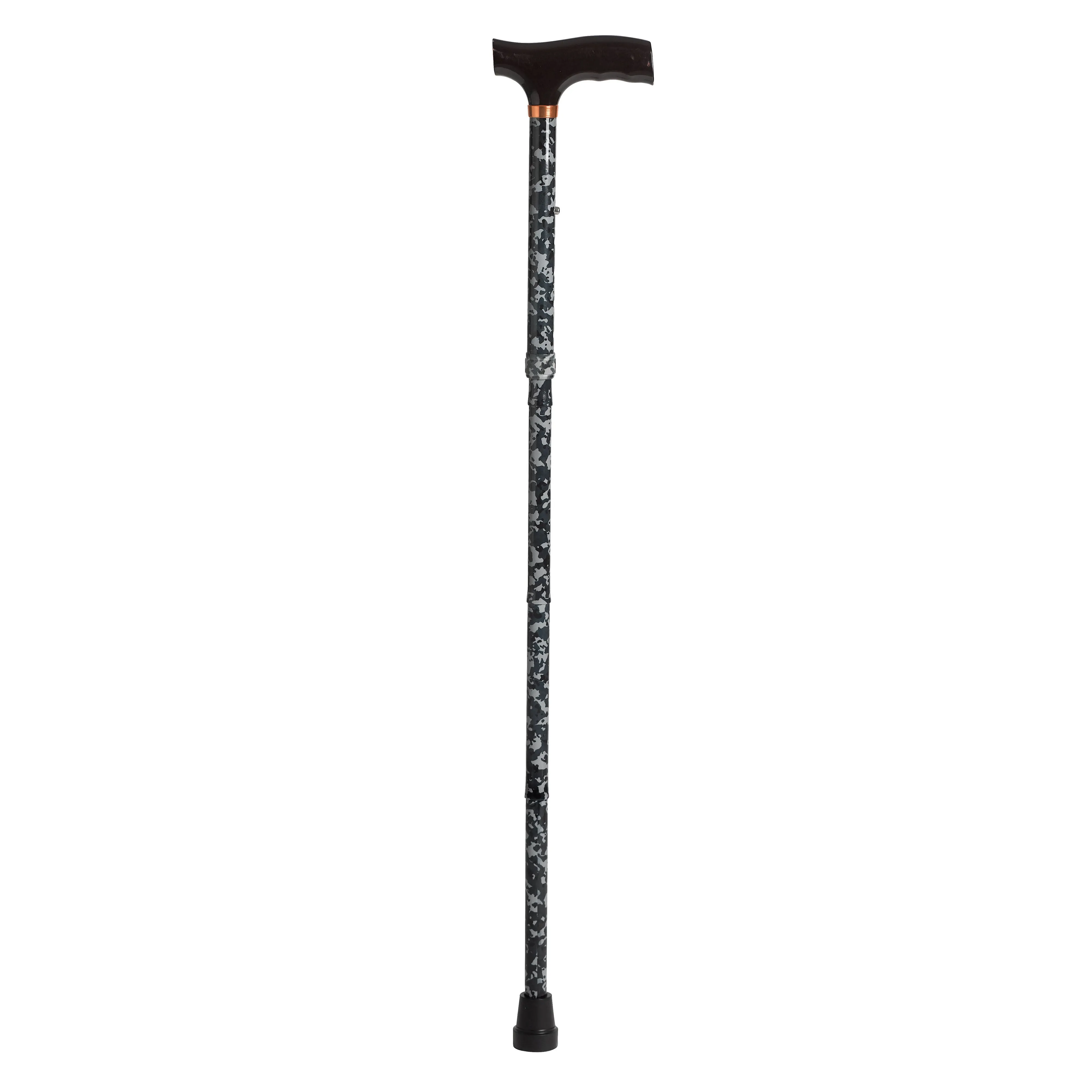 Drive Medical rtl10304cf Lightweight Adjustable Folding Cane with T Handle, Camouflage