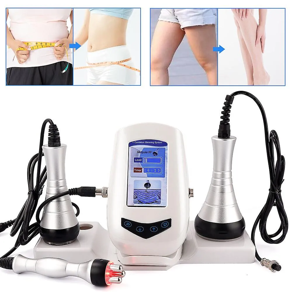 EU Plug 40K Cavitation Ultrasonic Weight Loss BeAUty Machine New Touch Button Control Multipolar Rf Body Skin Tighten Anti-Wrinkle Fa0139