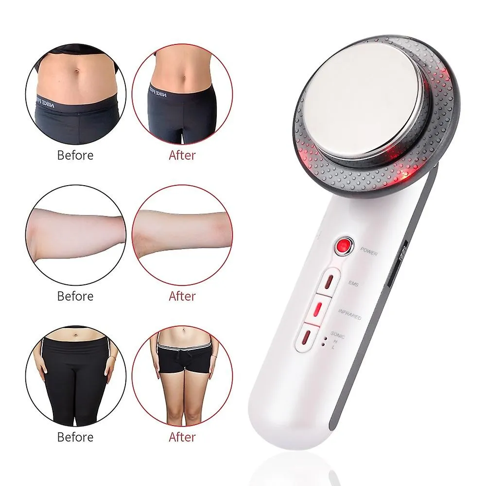 EU Plug Body Slimming Massager Ultrasound Cavitation Lipo Fat Burner Machine Galvanic Infrared Ultrasonic Weight Loss Fa0072