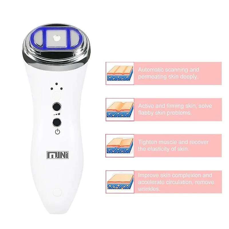 EU Plug Ultrasonic Rf Radio Frequency Mini Facial Lifting Skintightening Machine Anti Wrinkle Face Rejuvenation BeAUty Care Fa0442