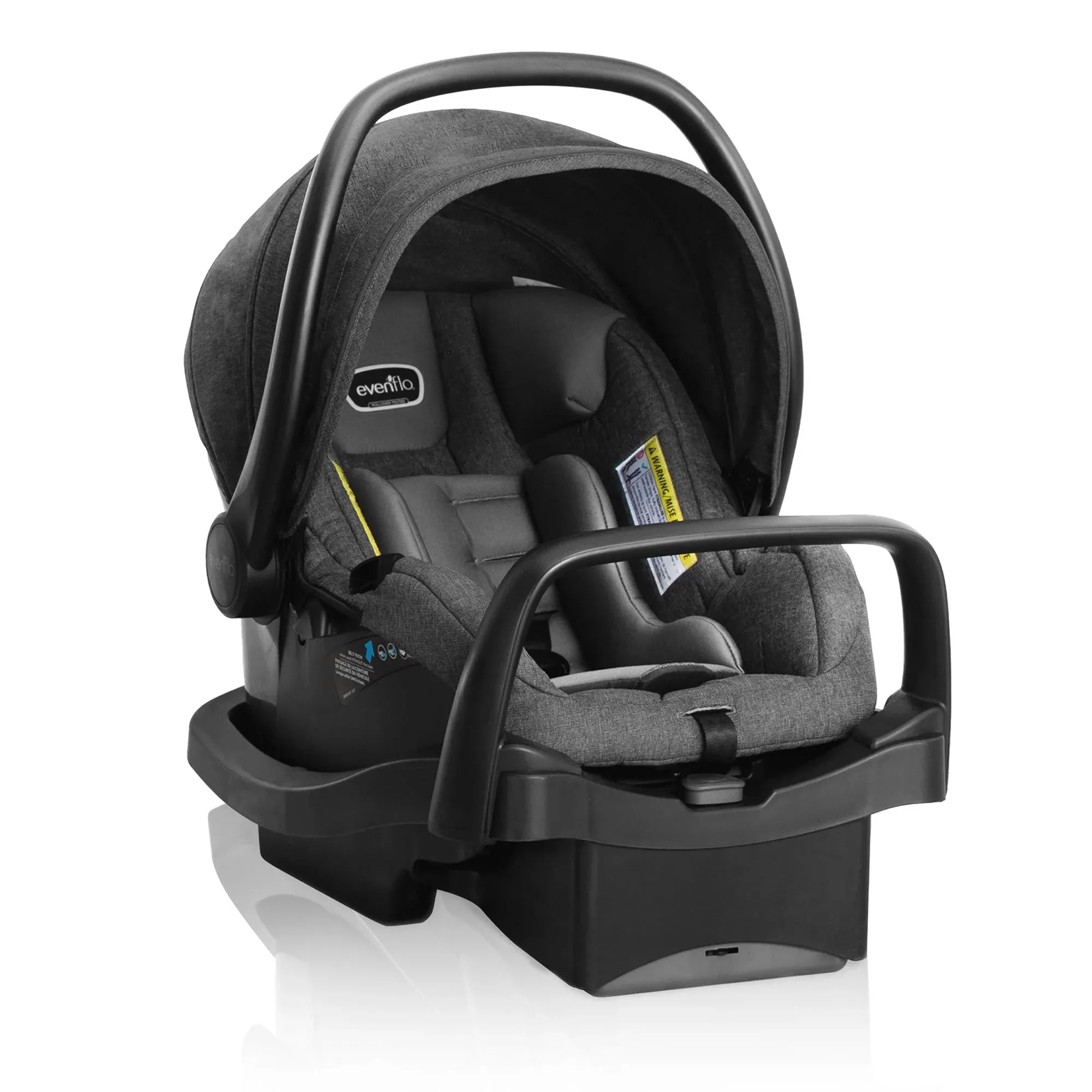 Evenflo Pivot Xpand Travel System with LiteMax Infant Car Seat - Sabino Grey