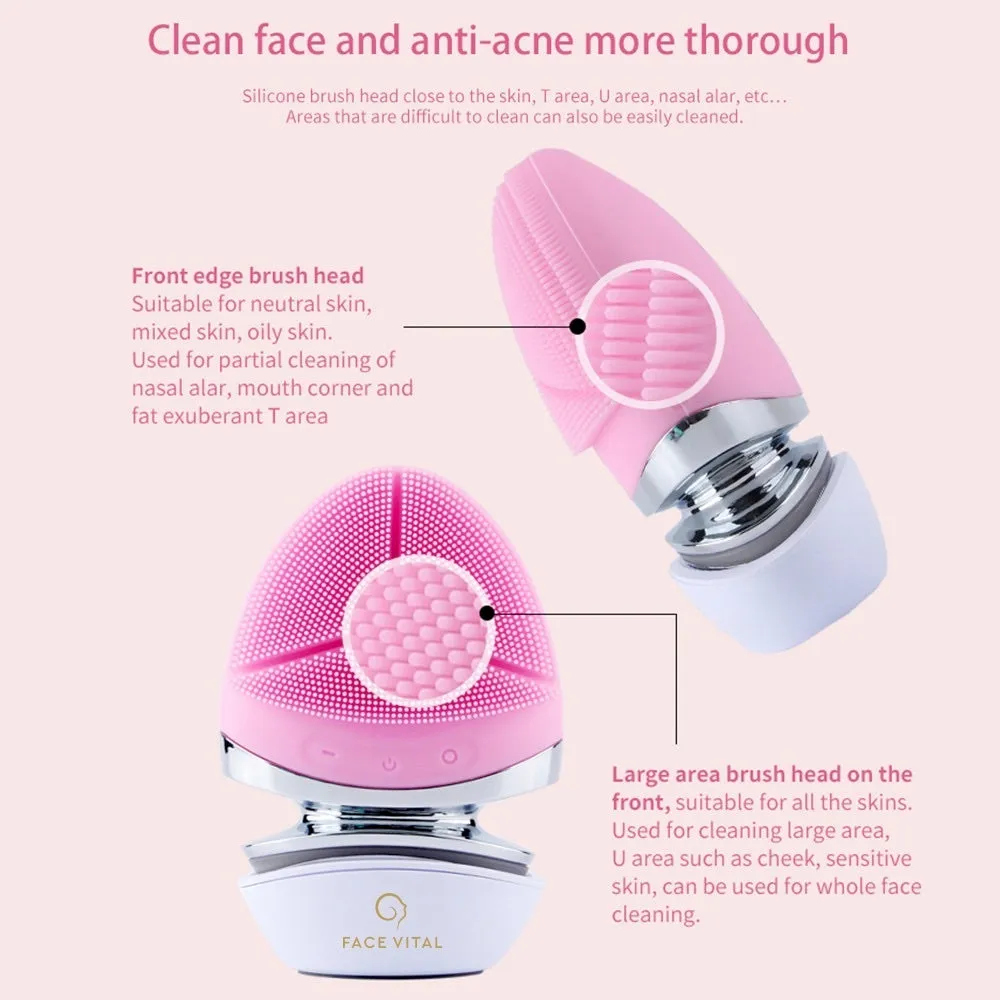 FACE VITAL Silicone Facial Brush