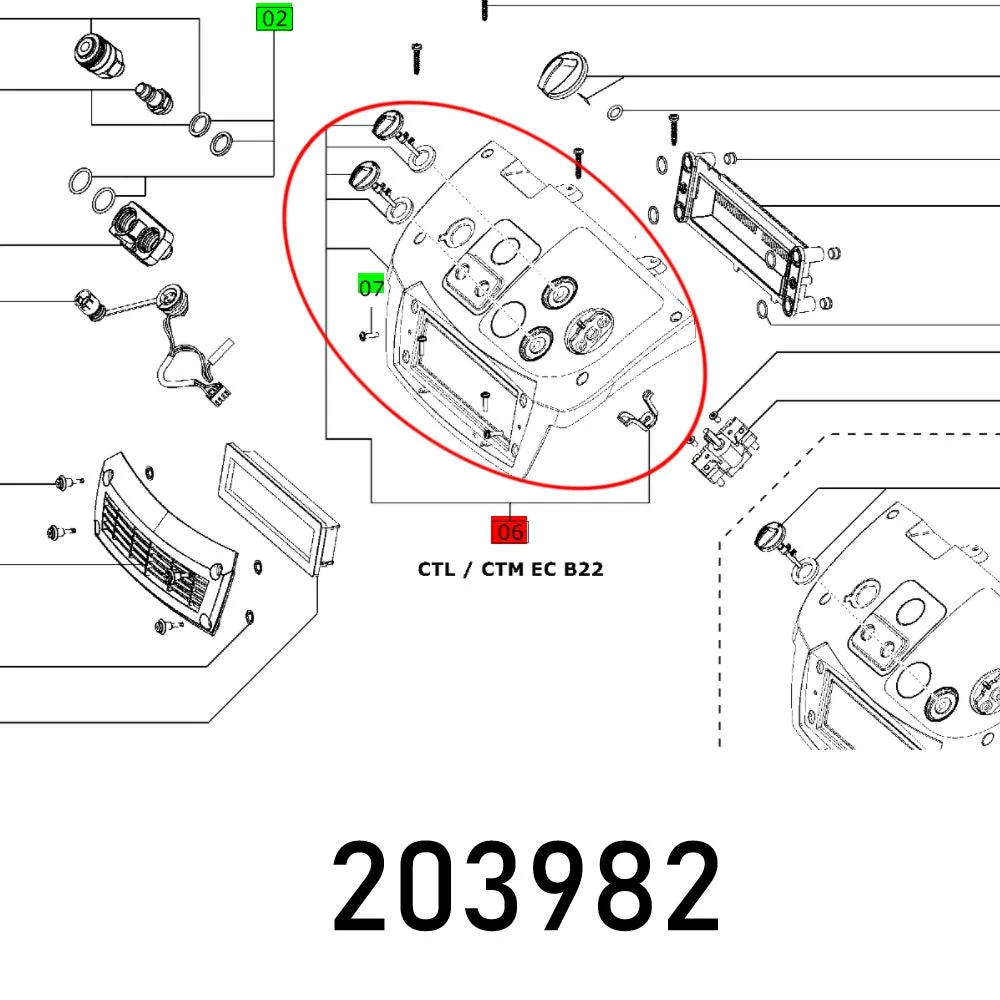 Festool, Conversion Kit Ctl/M Ec/B22, FES203982