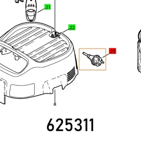 FESTOOL MAINS CABLE H05 RR-F 3G1.5X8M FES625311