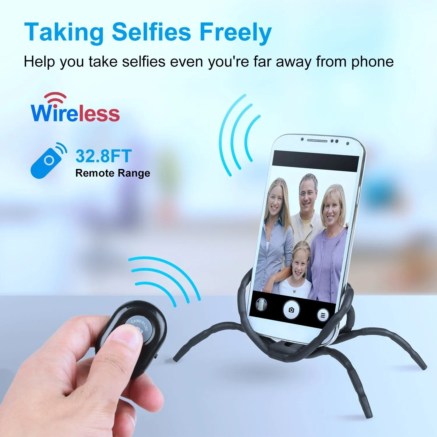 Flexible Spider Phone Stand Bendable Spider Phone Holder