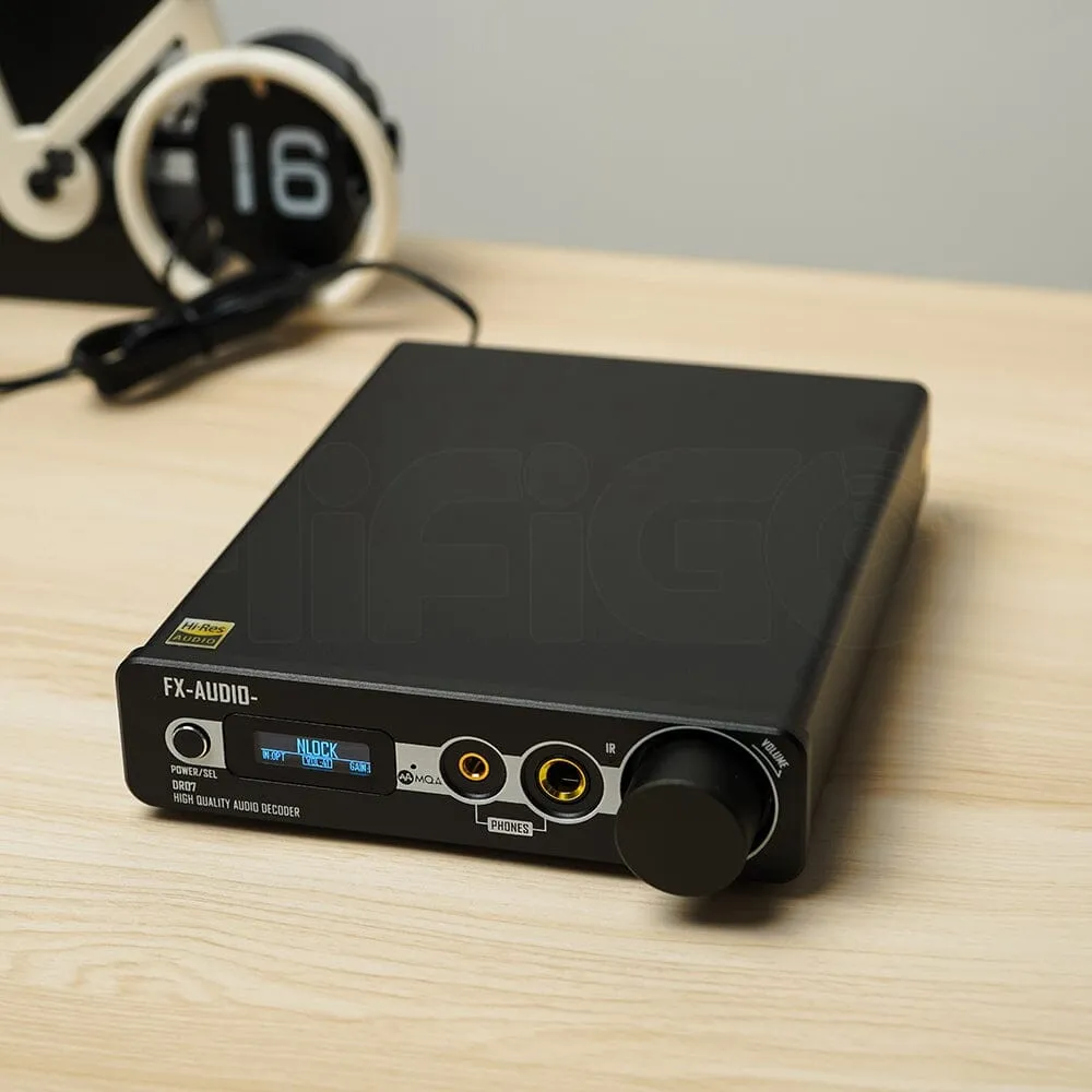 FX-AUDIO DR07 Dual AK4493 DAC All-in-One Headphone Amplifier