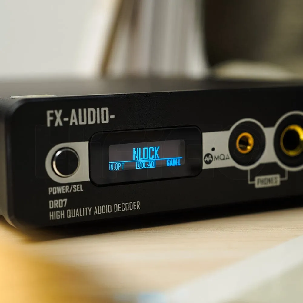 FX-AUDIO DR07 Dual AK4493 DAC All-in-One Headphone Amplifier