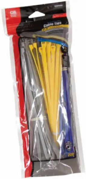 Gardner Bender 10095VDV Data Com Nylon Cable Tie, Assorted