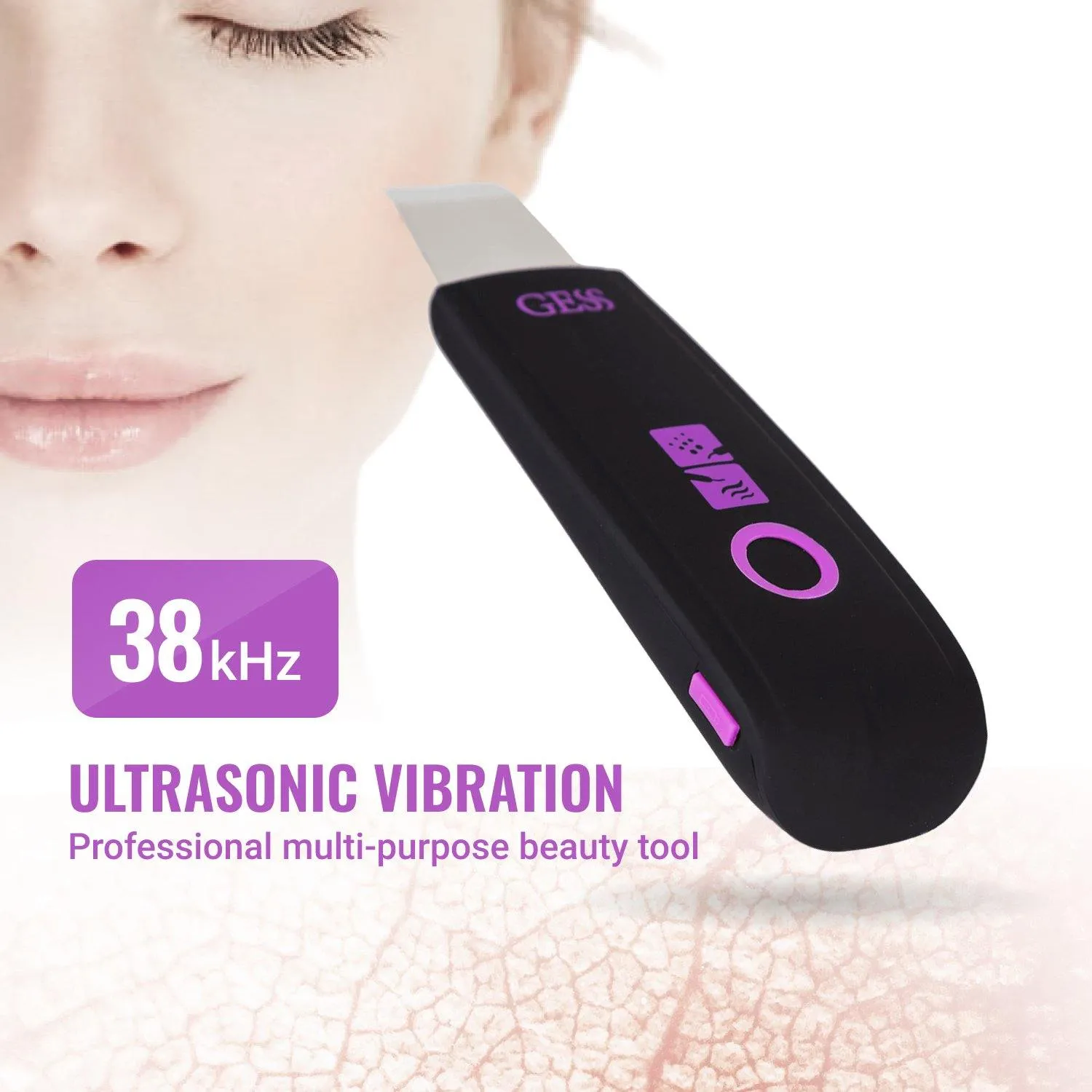 GESS YOU Ultrasonic Facial Skin Scrubber