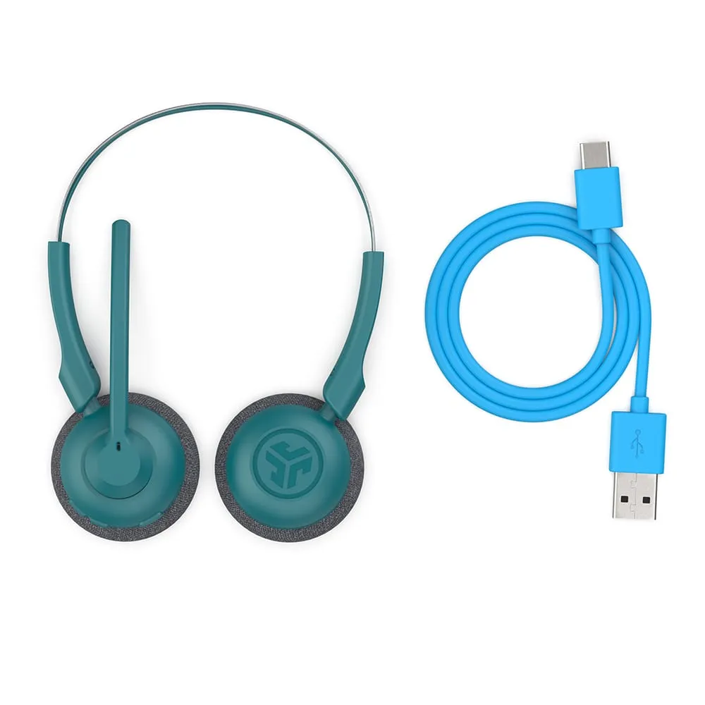 GO Work POP Wireless On-Ear Headset Teal