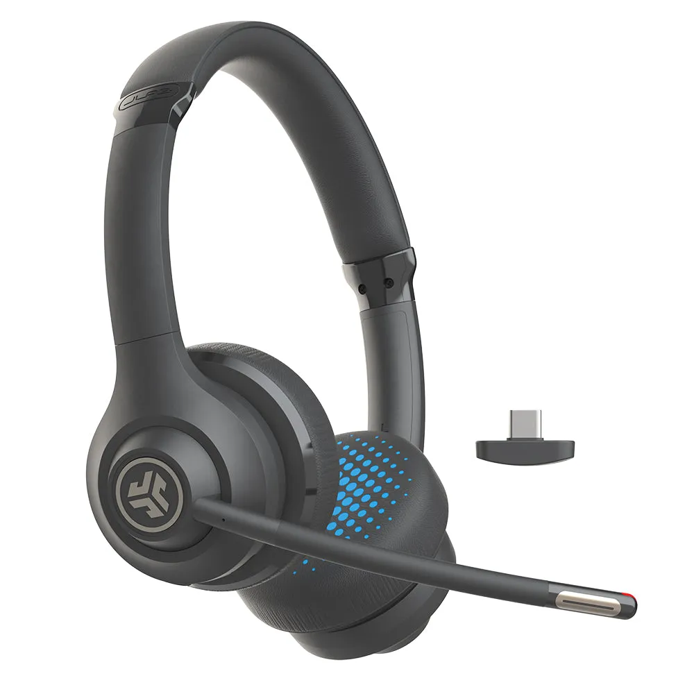 GO Work Wireless On-Ear Headset Gen 2 Black