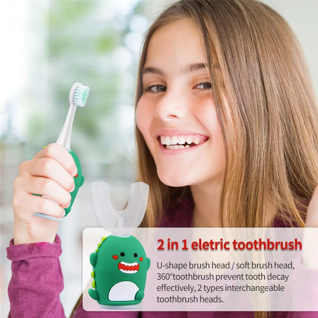 HappyBrush™ Ultrasonic U-Brush & Toothbrush Bundle