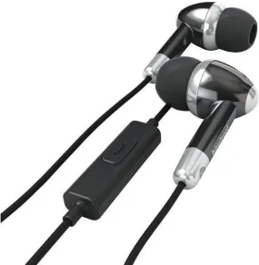 Hipstreet HS-EBHIPBUDZ-BK HipBudz In-Ear Headphones (Black)