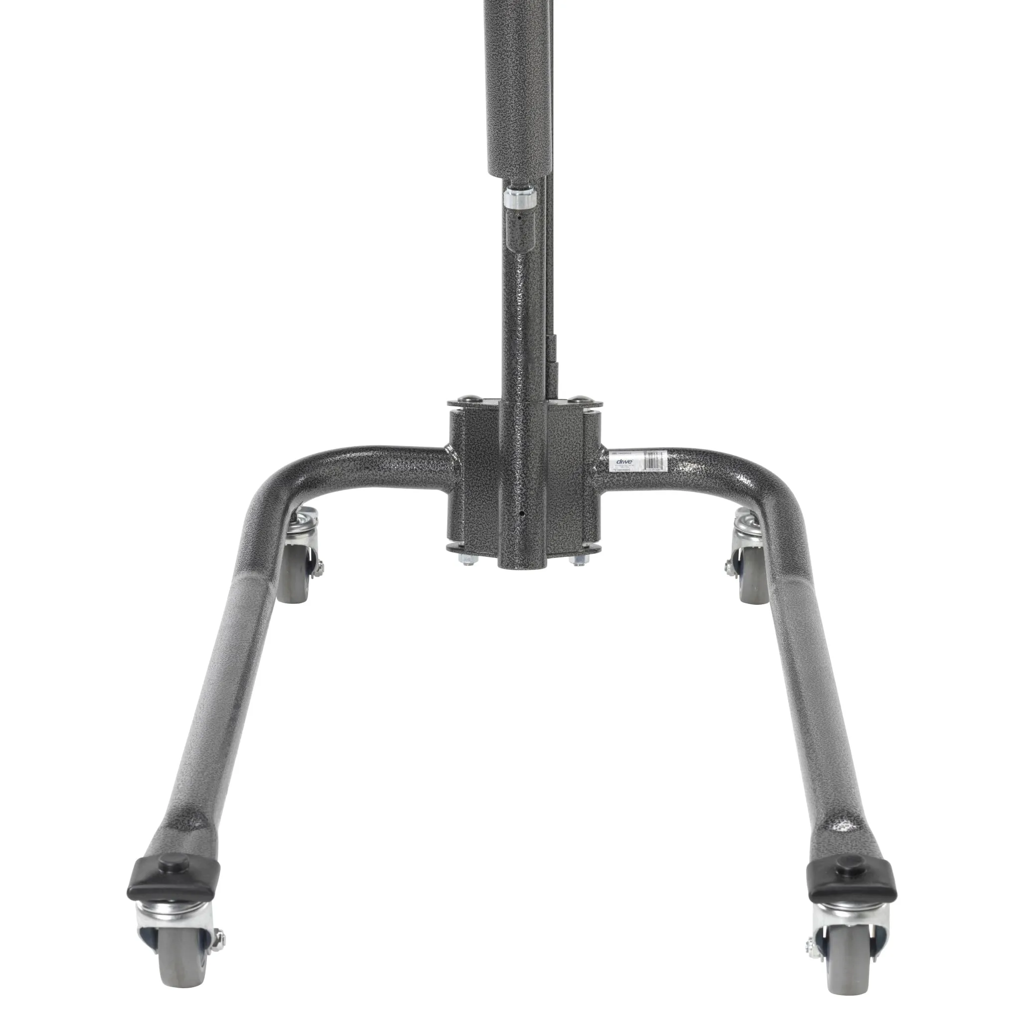 Hydraulic Patient Lift with Six Point Cradle, 3" Casters, Silver Vein